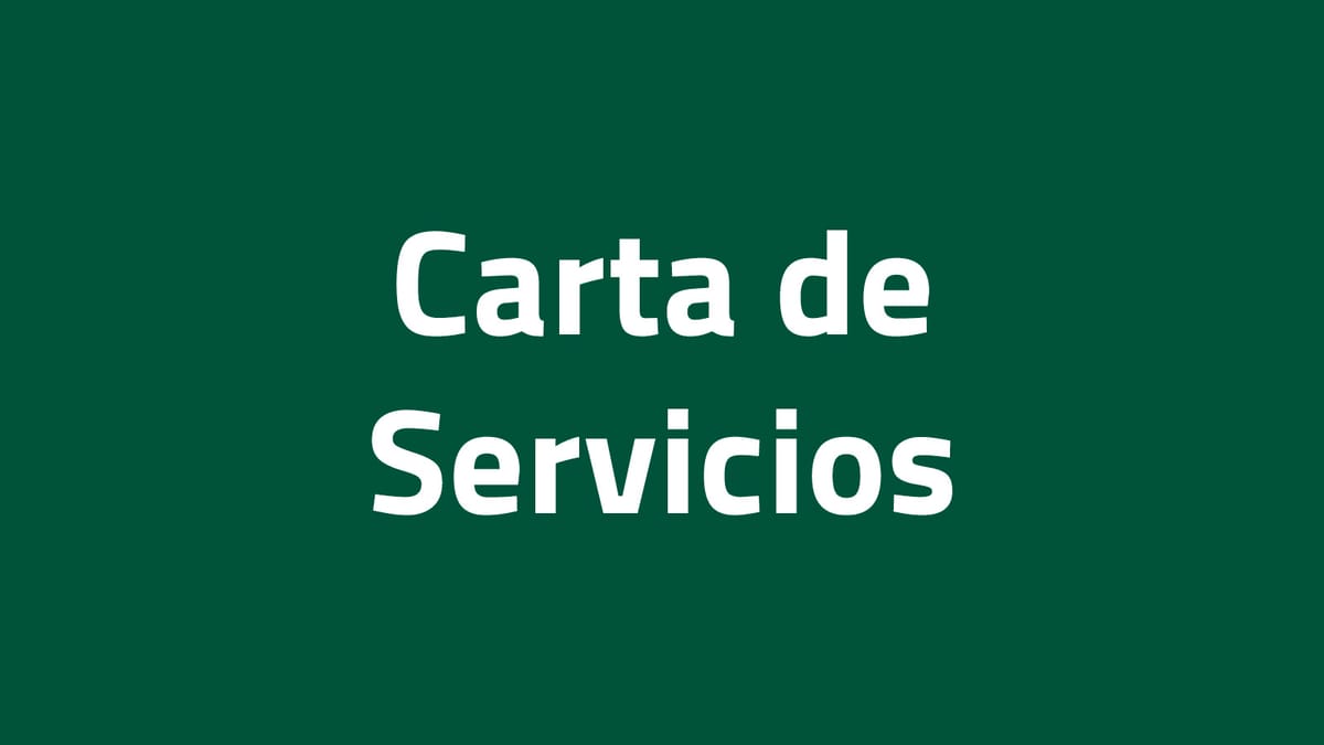 certificación de carta de servicios